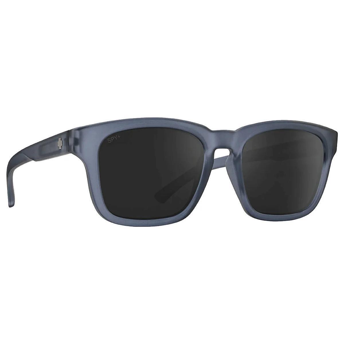 Spy Optic Saxony Sunglasses Matte Translucent Sea Blue Happy Gray