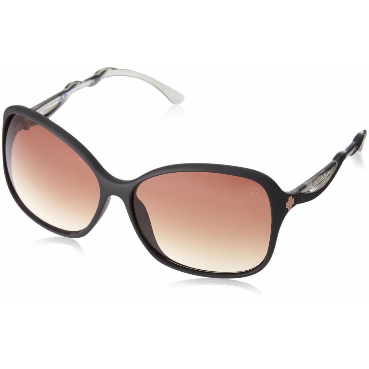 Spy - Women`s Fiona Sunglasses Black with Clear Happy Merlot Fade