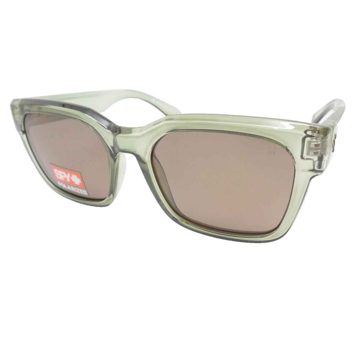 Spy Optics Dessa Translucent Dusty Olive Bronze Polar Sunglasses