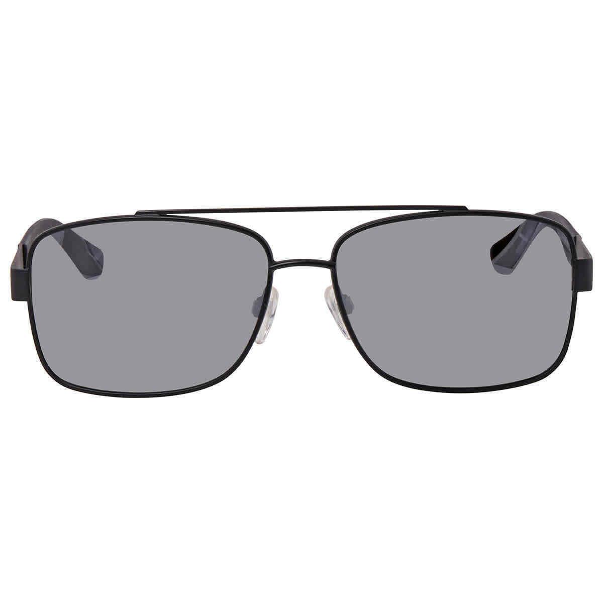 Tommy Hilfiger Grey Silver Mirror Navigator Men`s Sunglasses TH 1521/S 0BSC/T4