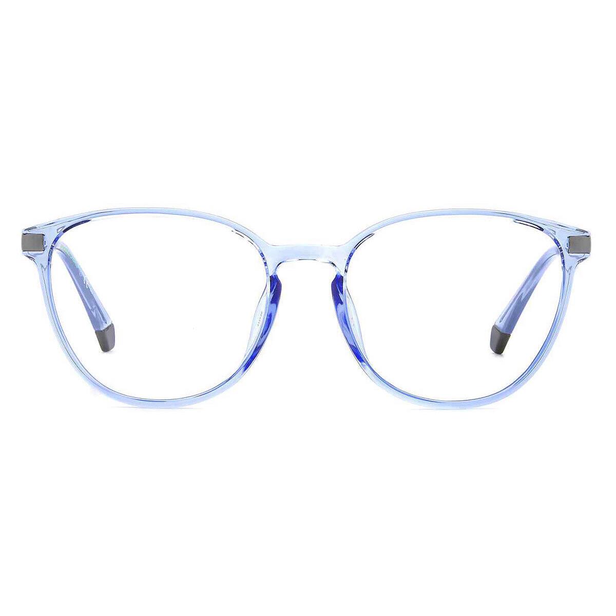 Polaroid Pld D489/G Eyeglasses Unisex Blue Square 52mm