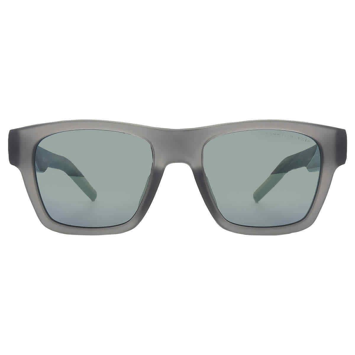 Tommy Hilfiger Grey Green Square Men`s Sunglasses TH 1975/S 0FRE/MT 51