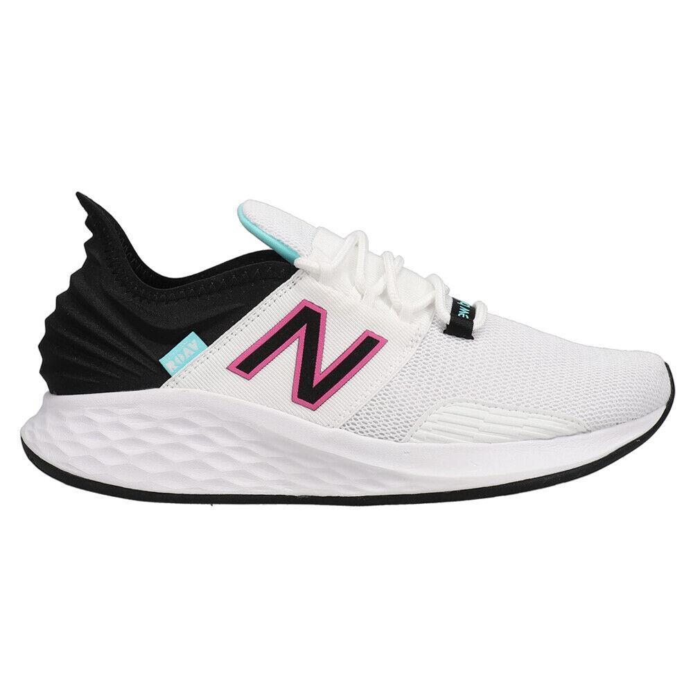 New Balance Fresh Foam Roav Running Womens White Sneakers Athletic Shoes Wroavw - White