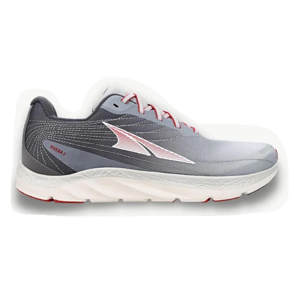 Altra Rivera 2 Men`s D Light Gray/Red