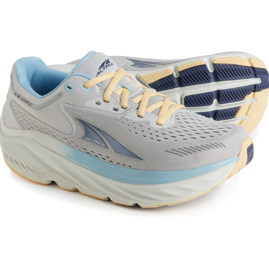 Altra Women`s Via Olympus Running Shoes - Light Gray