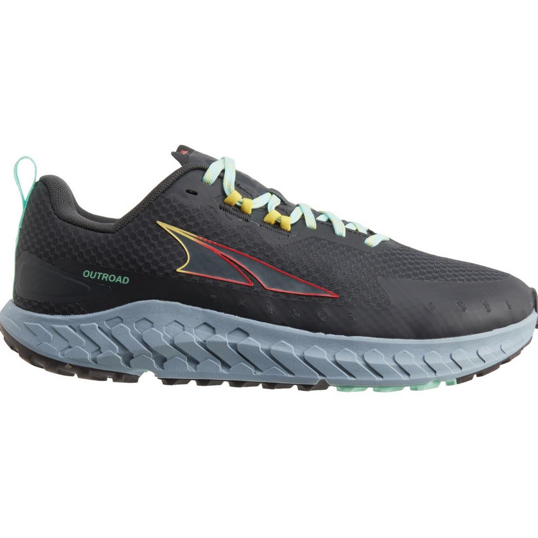 Altra Men`s Outroad Trail Running Shoes - Dark Gray/blue