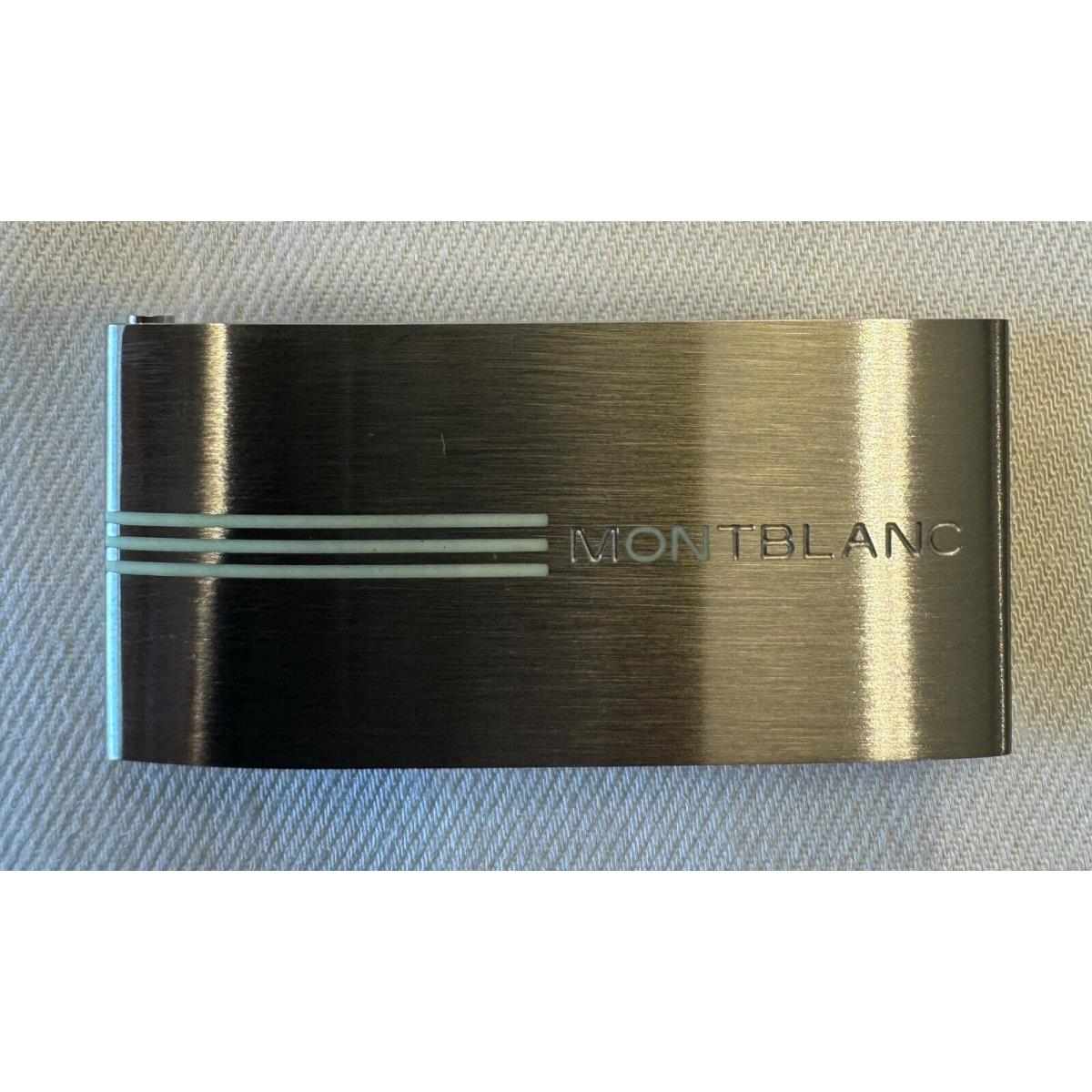 Montblanc Stainless Steel Money Clip Starwalker MB 126146