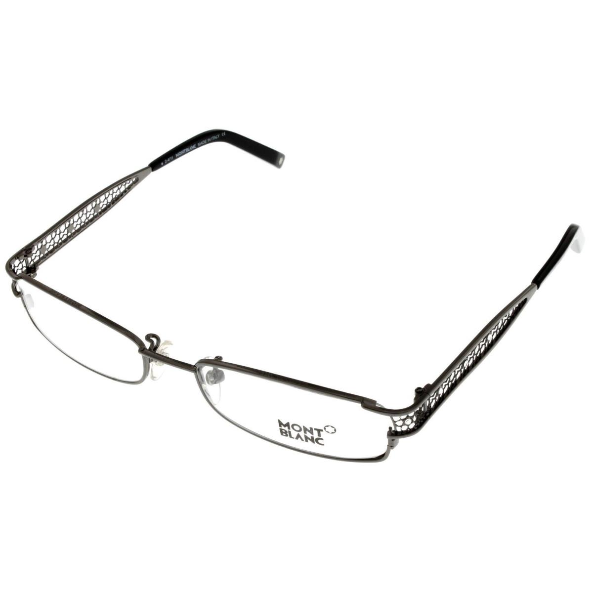 Montblanc Mont Blanc Eyeglasses Frame Women MB0152 A36 52 Rectangular Gunmetal