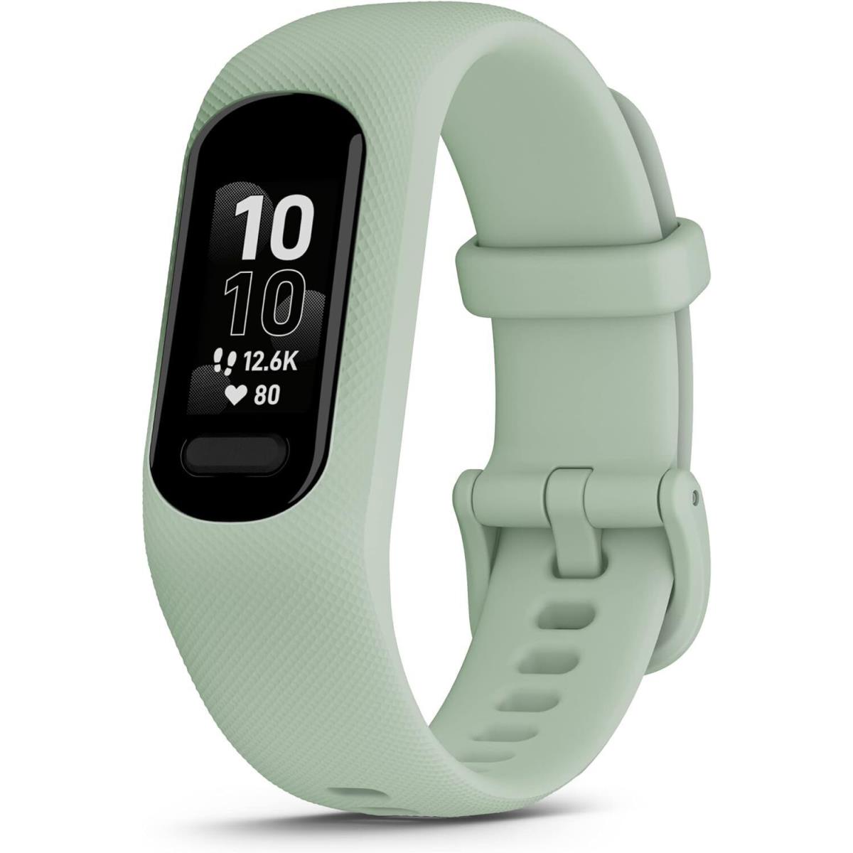 Garmin Vivosmart 5 Activity and Fitness Tracker Easy to Use Lightweight Cool Mint