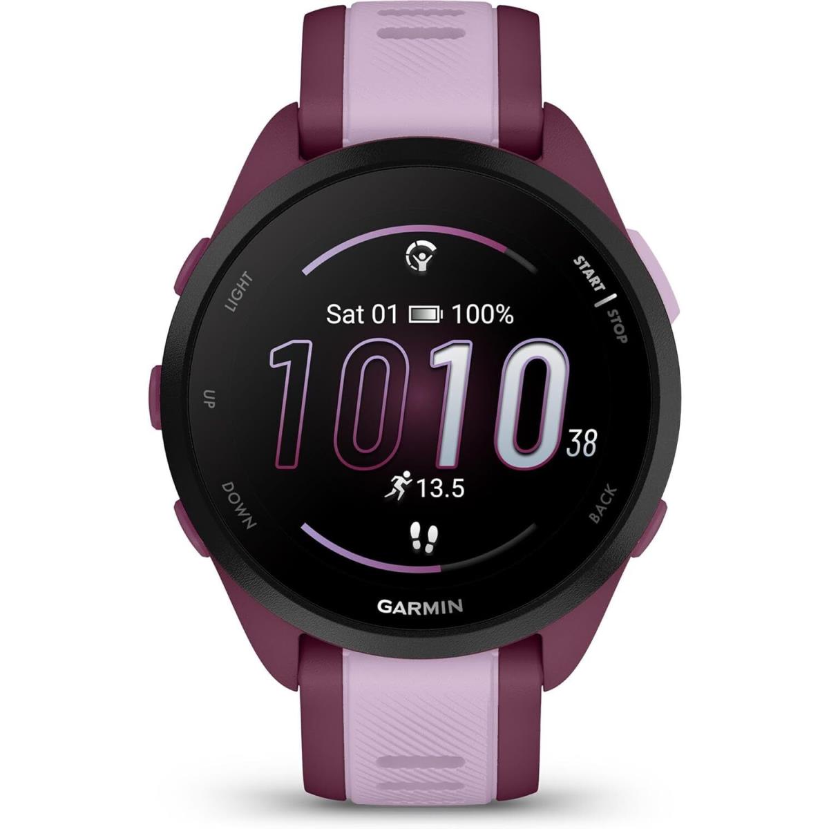 Garmin Forerunner 165 Running and Music Gps Smartwatch with Amoled Touchscreen