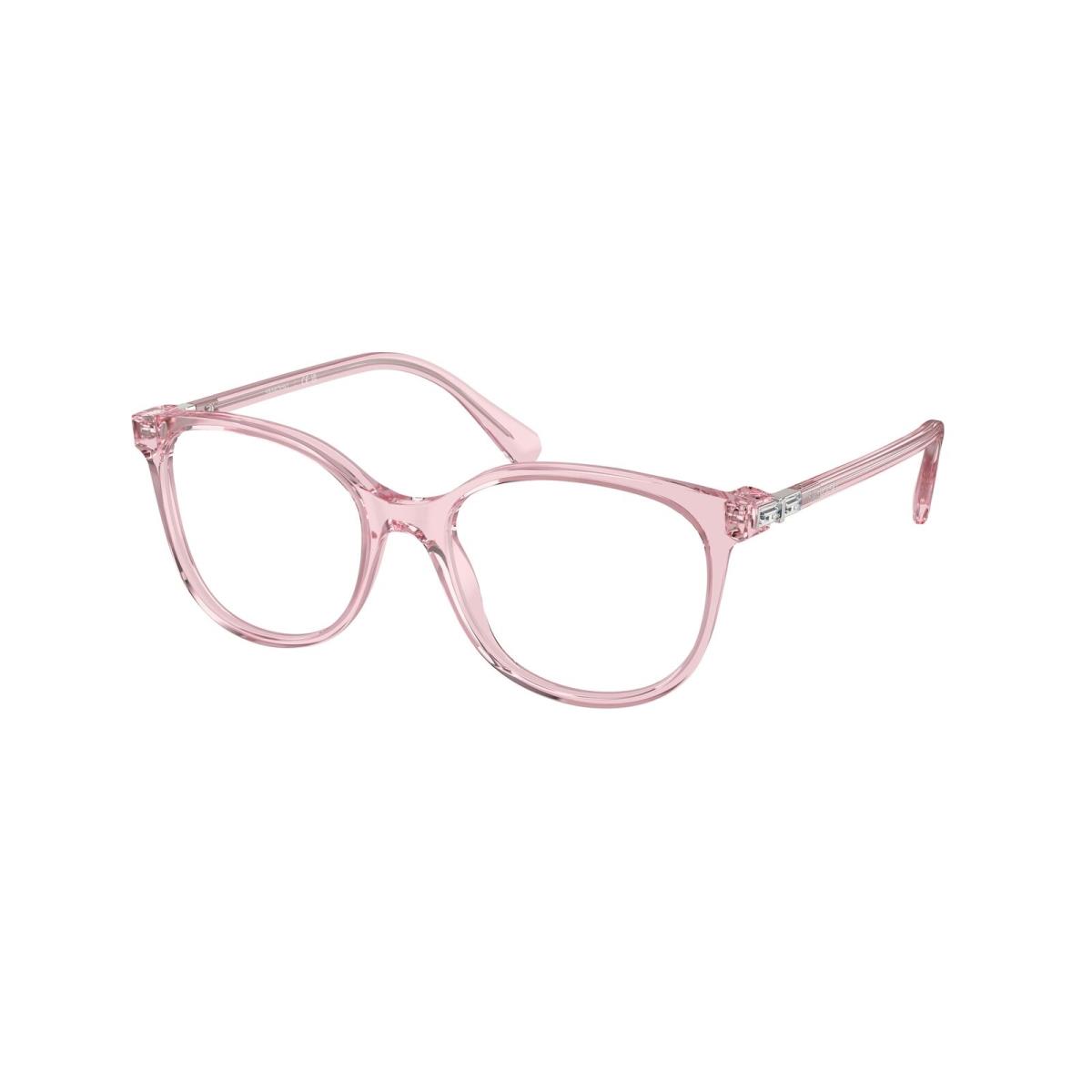 Swarovski SK2002 3001 Pink Transparent Demo Lens 51 mm Women`s Eyeglasses