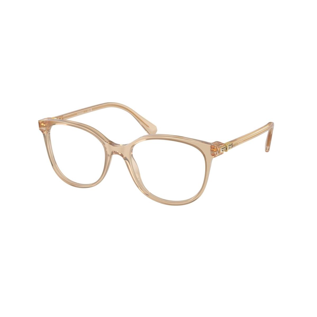 Swarovski SK2002F 1034 Opaline Light Brown Demo Lens 54 mm Women`s Eyeglasses