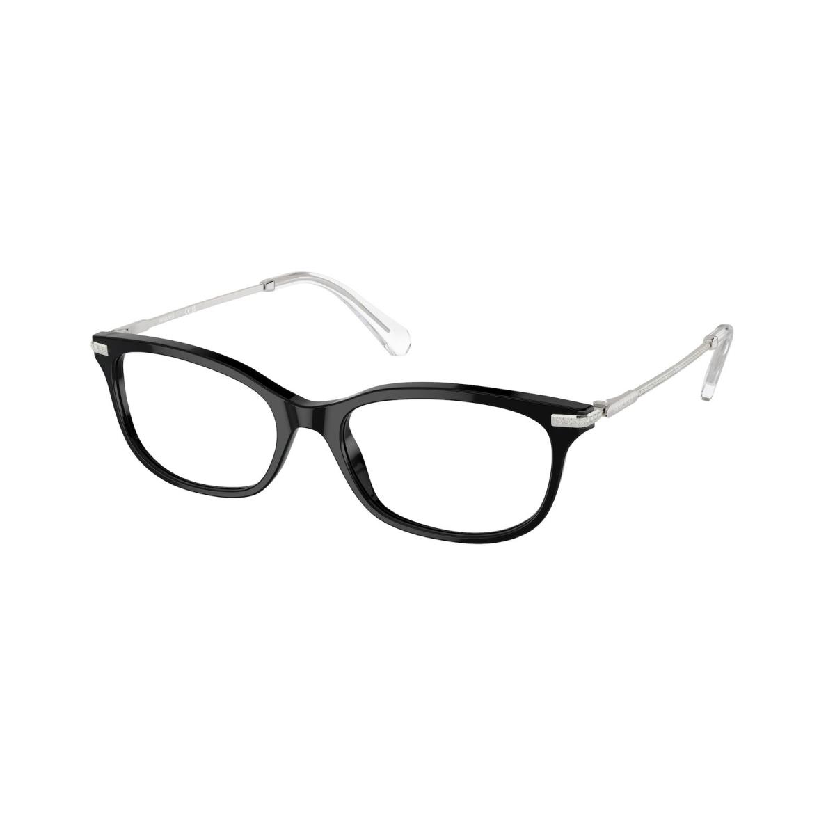 Swarovski SK2017 1001 Black Demo Lens 54 mm Women`s Eyeglasses