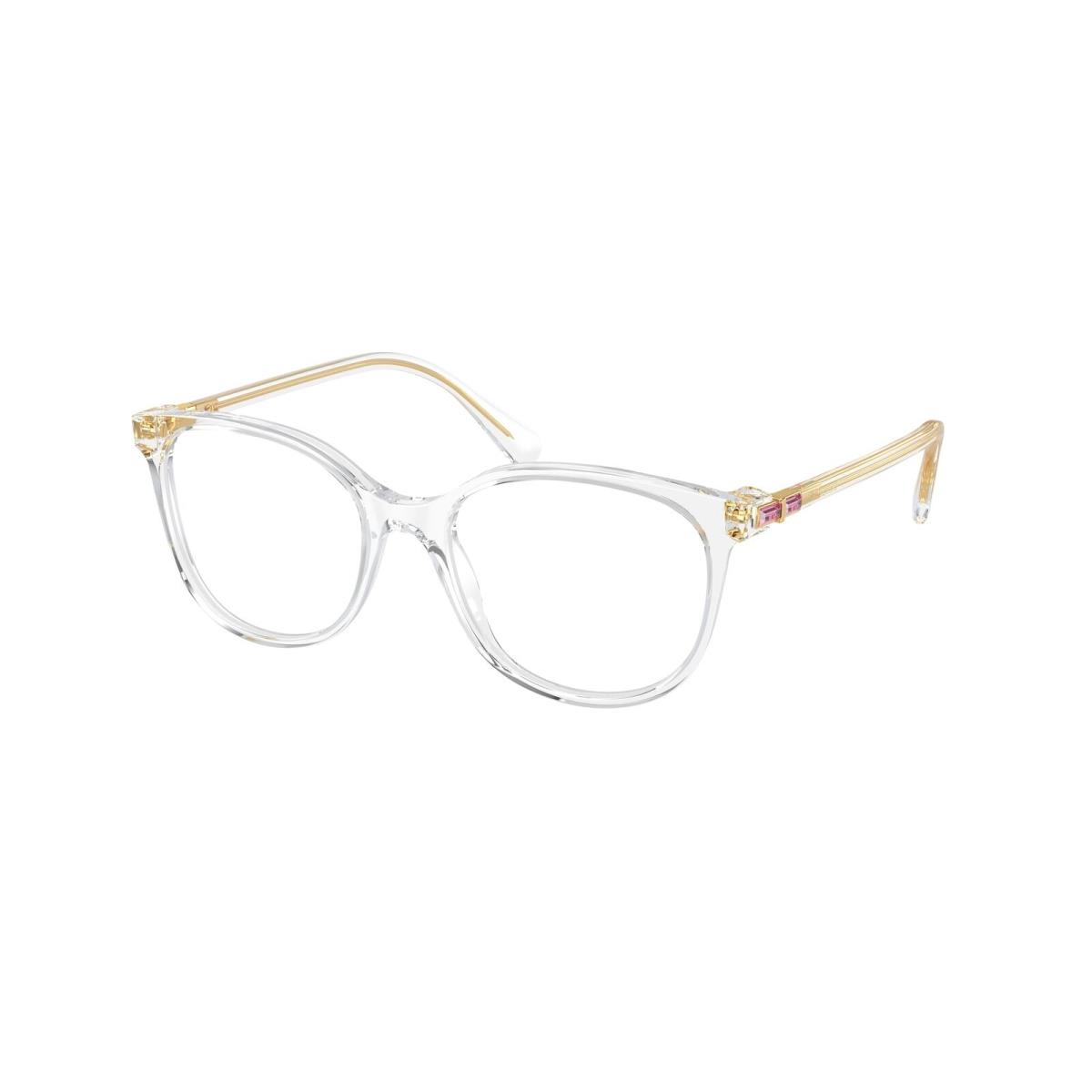 Swarovski SK2002 1027 Transparent Demo Lens 53 mm Women`s Eyeglasses