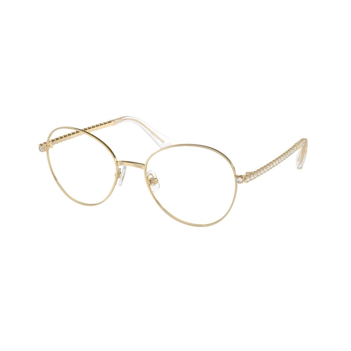 Swarovski SK1013 4013 Pale Gold Demo Lens 52 mm Women`s Eyeglasses