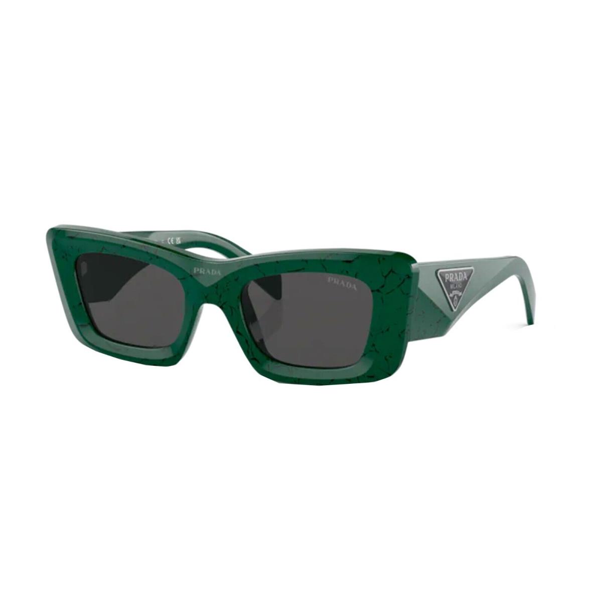 Prada PR 13ZS Green/dark Grey 16D-5S0 Sunglasses