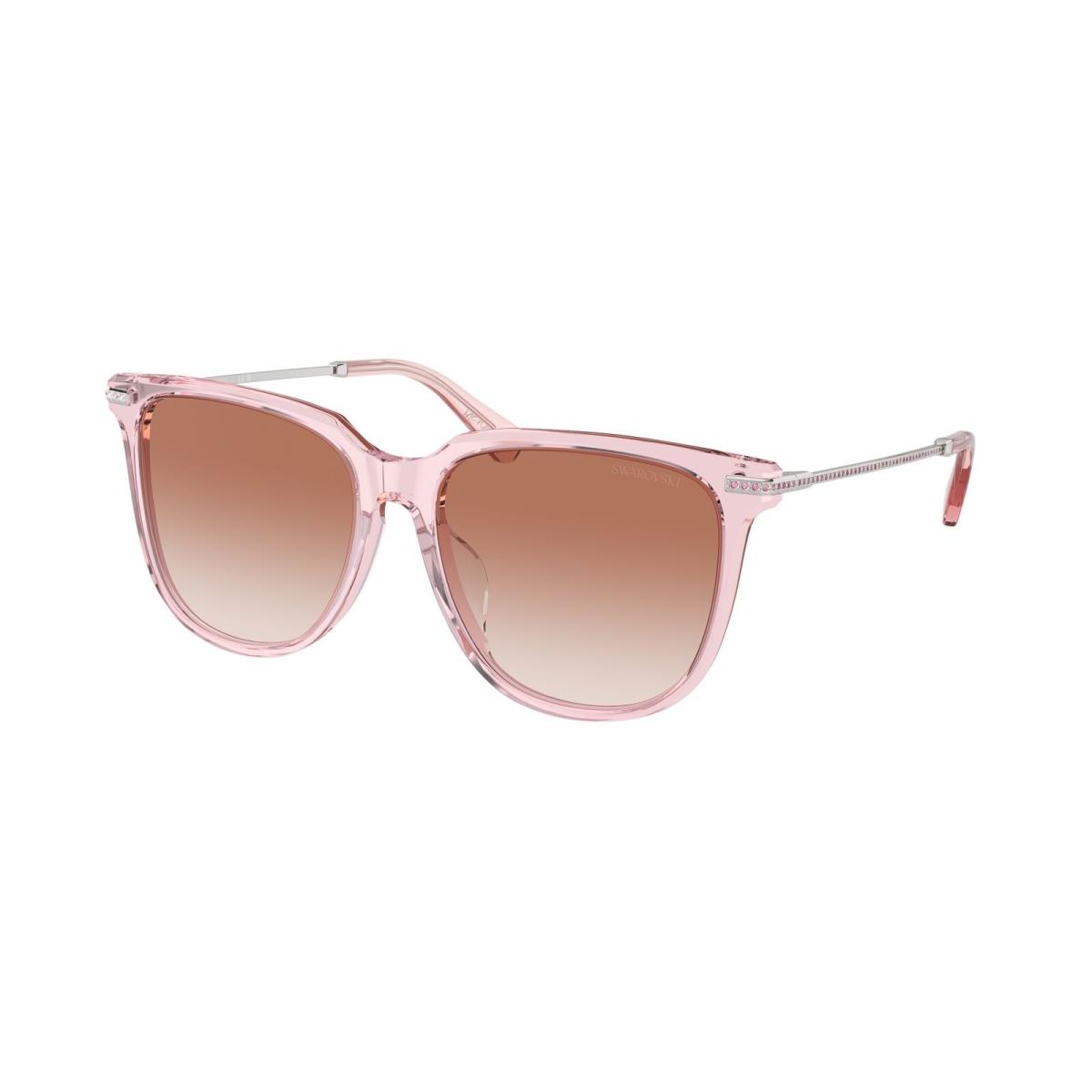 Swarovski SK6015D 300113 Transparent Pink Gradient Pink 55 mm Women`s Sunglasses