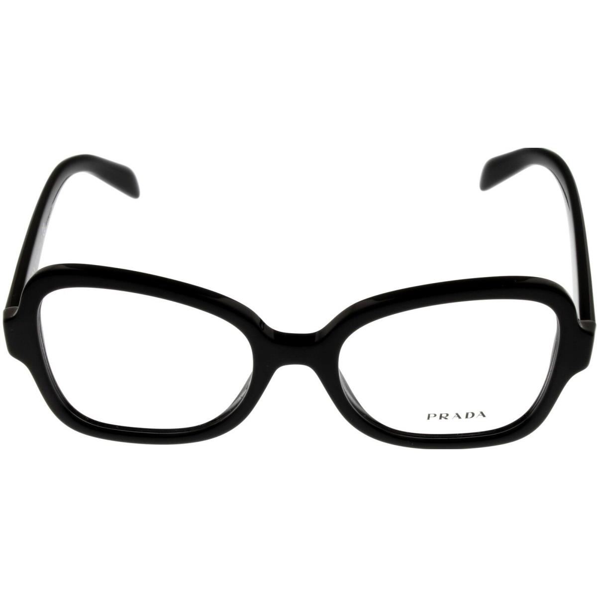 Prada Eyewear Frame Black PR25SV 1AB101 Square Unisex