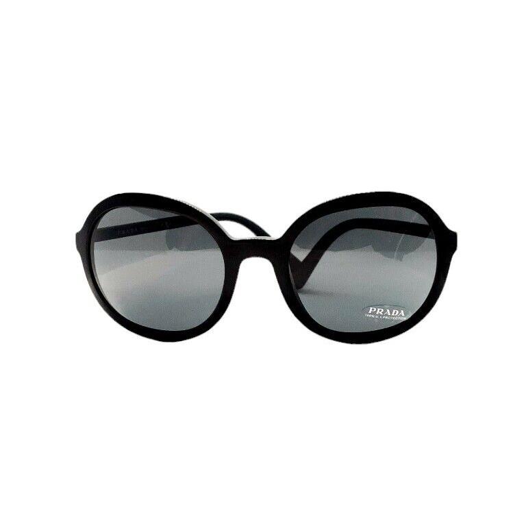 Prada Spr 09V Sunglasses 1AB-5S0 Black /gray Lenses Size 56