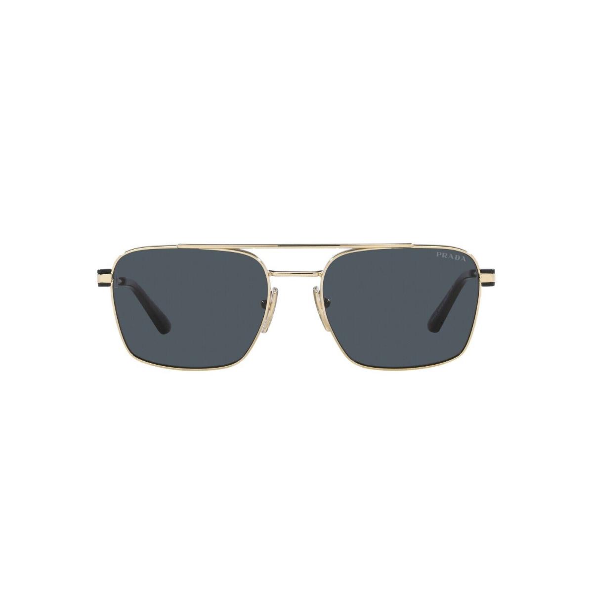 Prada PR 67ZS Pale Gold/dark Grey ZVN-09T Sunglasses