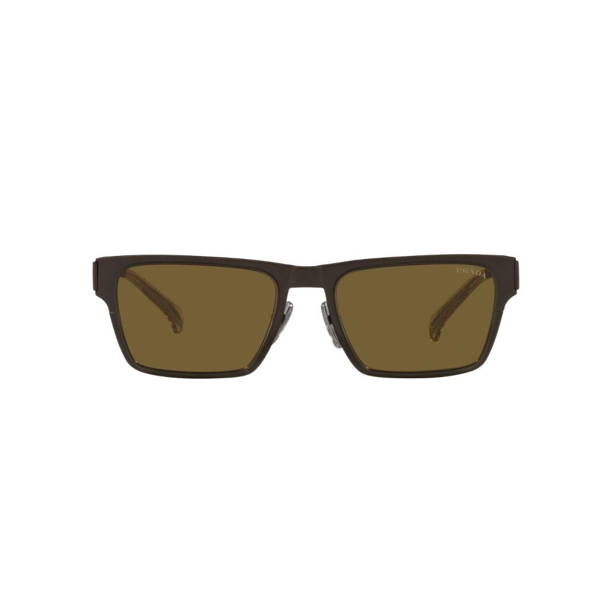 Prada PR 71ZS Forest Green/dark Brown 11J-01T Sunglasses