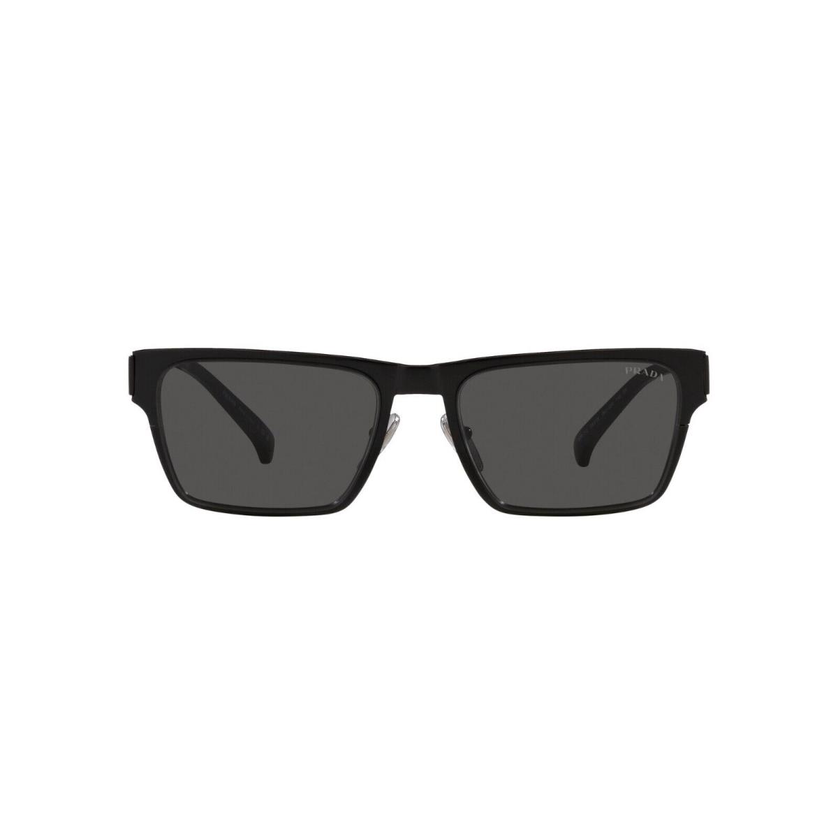 Prada PR 71ZS Matte Black/dark Grey 1BO-5S0 Sunglasses