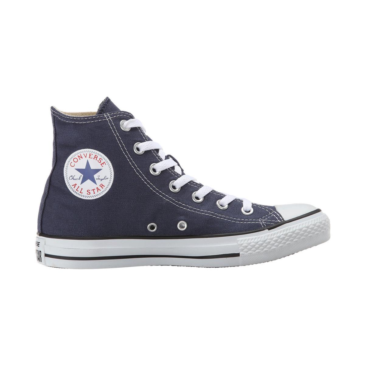 Converse Chuck Taylor All Star Hi Navy Blue Canvas Women Sizes Shoes Sneakers