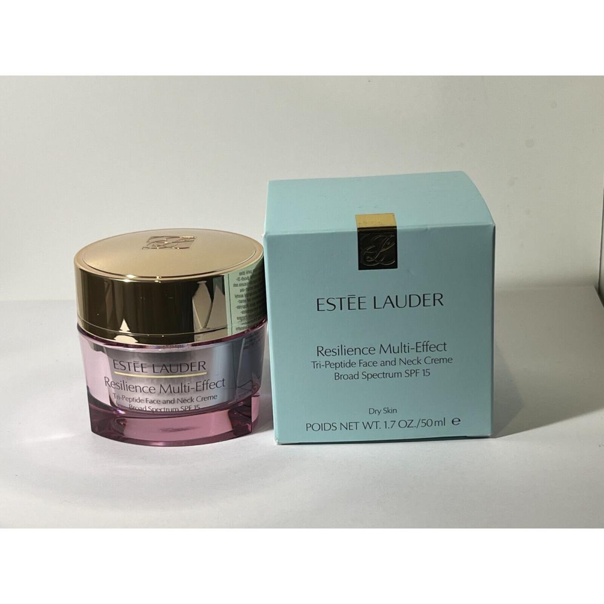 Estee Lauder Resilience Multi-effect Tri-peptide Face Neck Creme SPF15-1.7oz