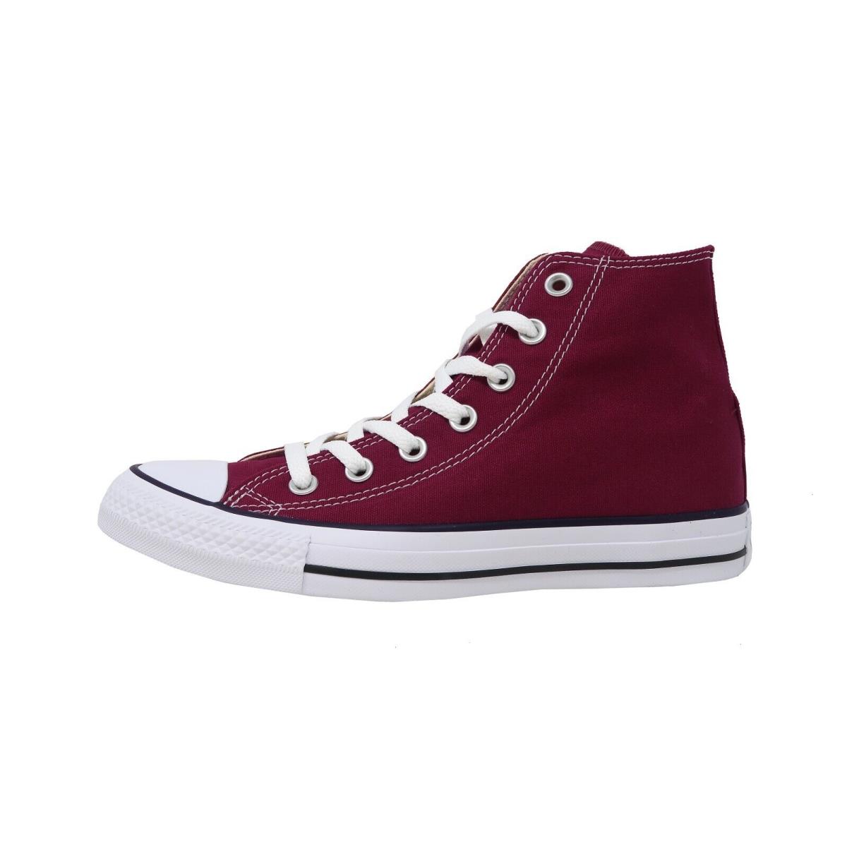 Converse All Star Hi Maroon Burgundy Canvas Big Kids Children Boys Girls Shoes