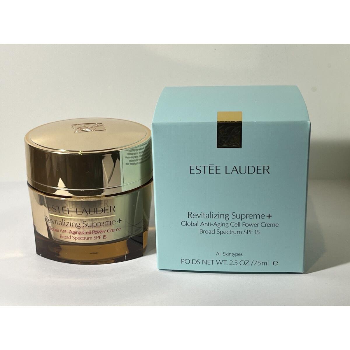 Estee Lauder Revitalizing Supreme Global Spf 15 75ml Antiaging Cell Power Creme