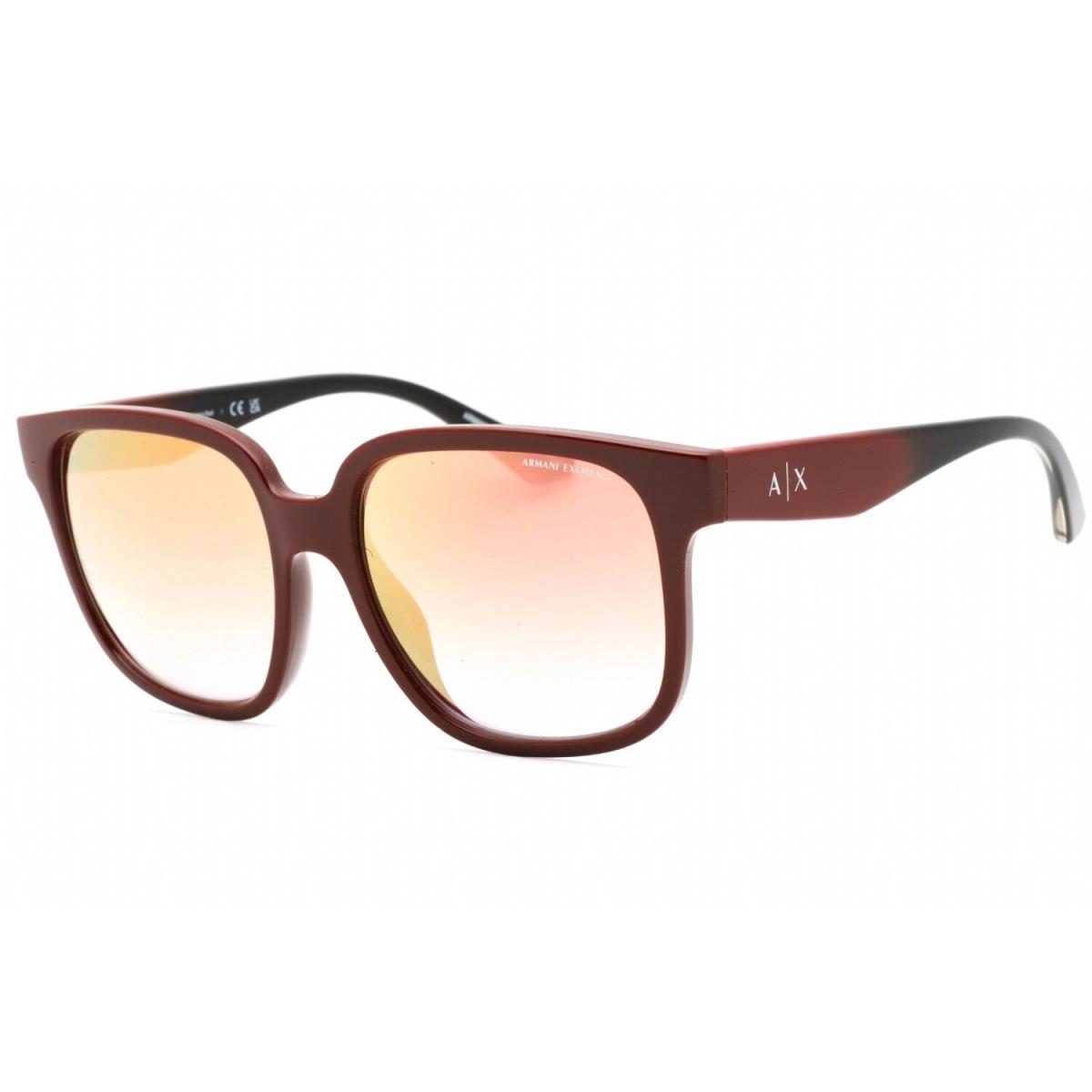 Armani Exchange AX4136SU 82986F Sunglasses Bordeaux Frame Bordeaux