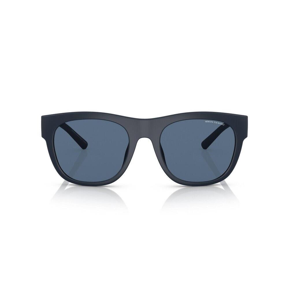 Armani Exchange Sunglasses 0AX4128SU 812380 Blue Frame Blue Lens 55MM