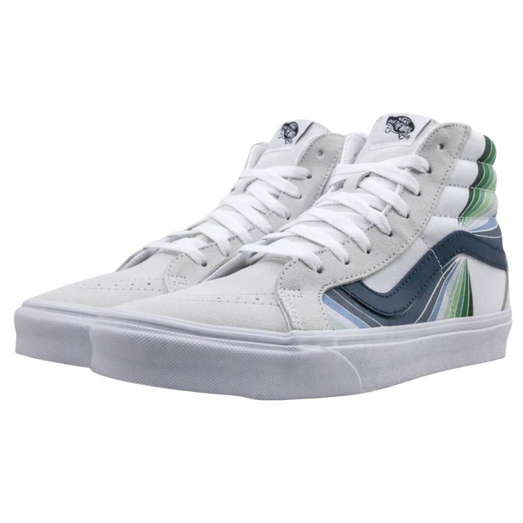 Vans Men`s True White SK8-HI Reissue Refract High Top Sneakers Size US 12