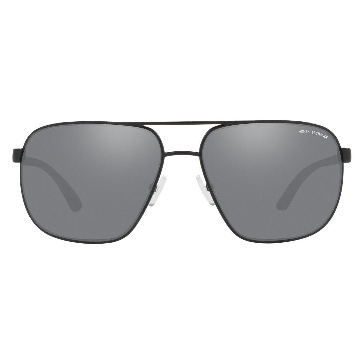Armani Exchange Sunglasses 0AX2040S 60006G Black Frame Gray Lens 64MM