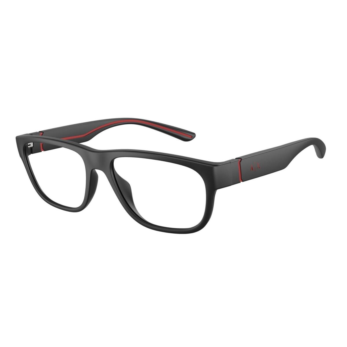 Armani Exchange Eyeglasses 0AX3102U 8078 Matte Black Frame 56MM Rx-able