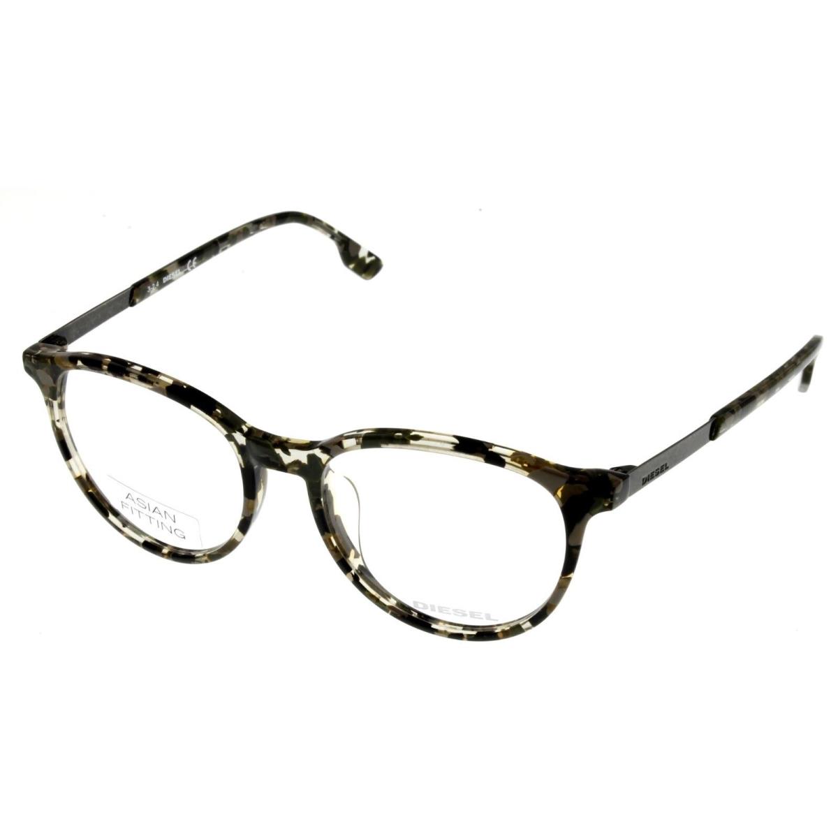 Diesel Unisex Dark Havana Eyeglasses Frame Oval DL5117 052