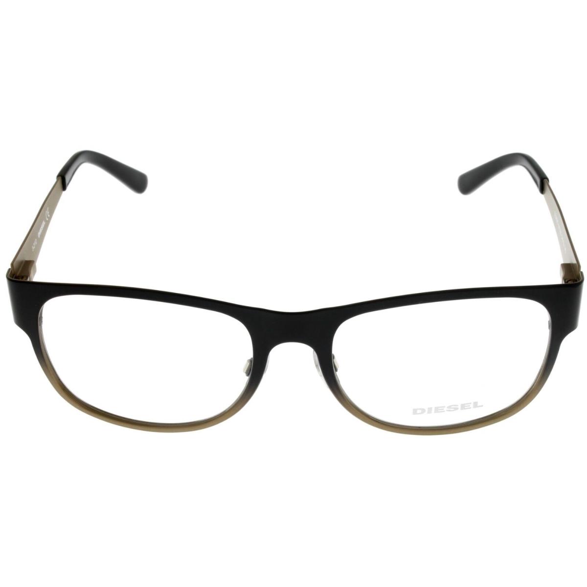 Diesel Women Eyewear Frame Black Bronze DL5026 005 Rectangular