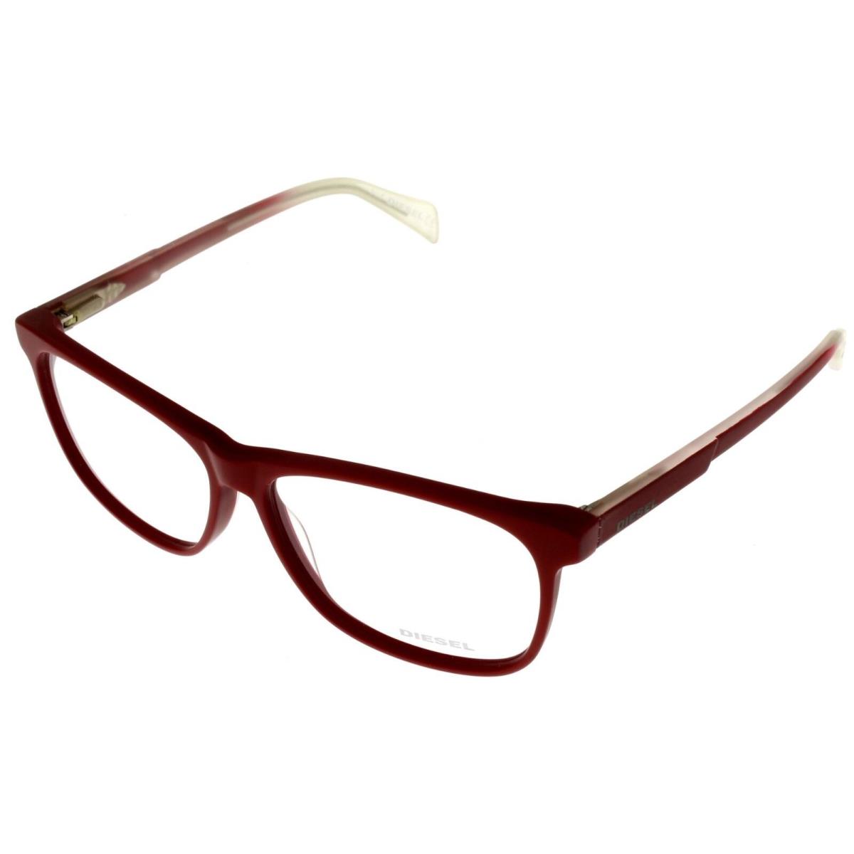 Diesel Eyeglasses Frame Men Burgundy Rectangular DL5159 067