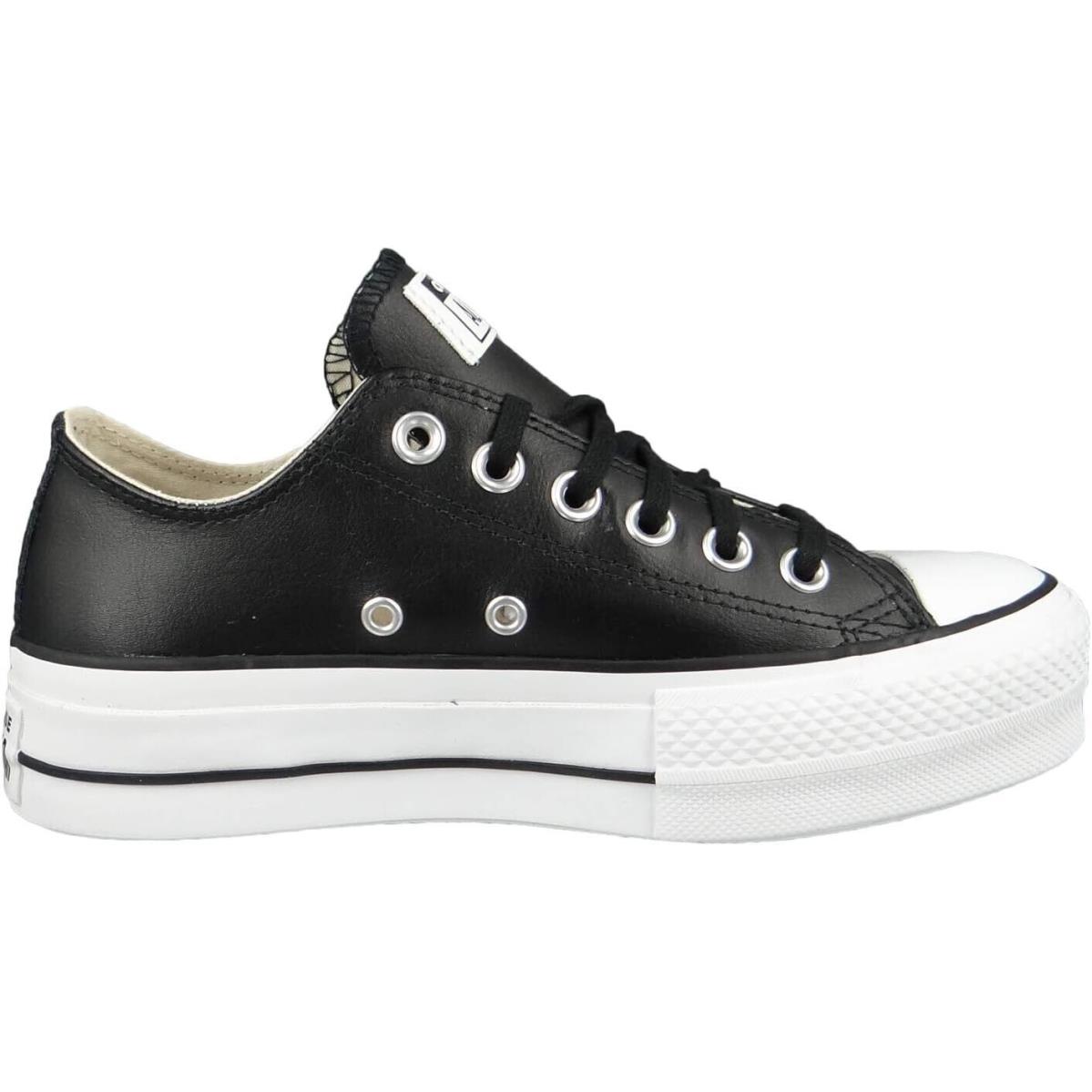 Converse Womens Chuck Taylor All Star Lift Sneakers Black Leather US 9M