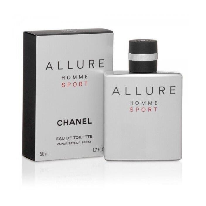 Chanel Allure Homme Sport Edt Spray 50ml Men`s Perfume