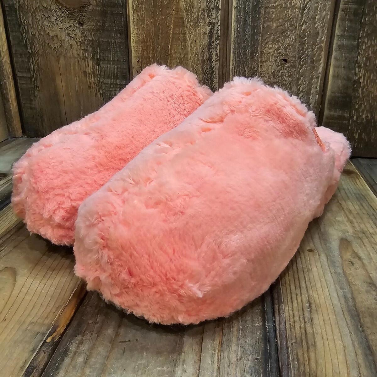 Womens US 11 Ugg Fuzz Sugar Clog Slipper Shoe Fur Fluff Starfish Pink