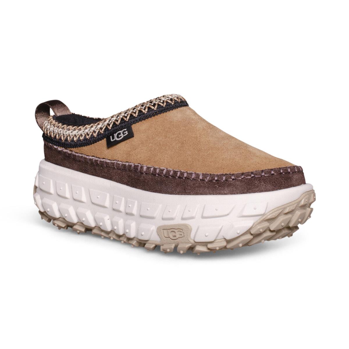 Ugg Venture Daze Ceramic / Chestnut Suede All Gender Shoes Size US M11/W12 - Ceramic/Chestnut