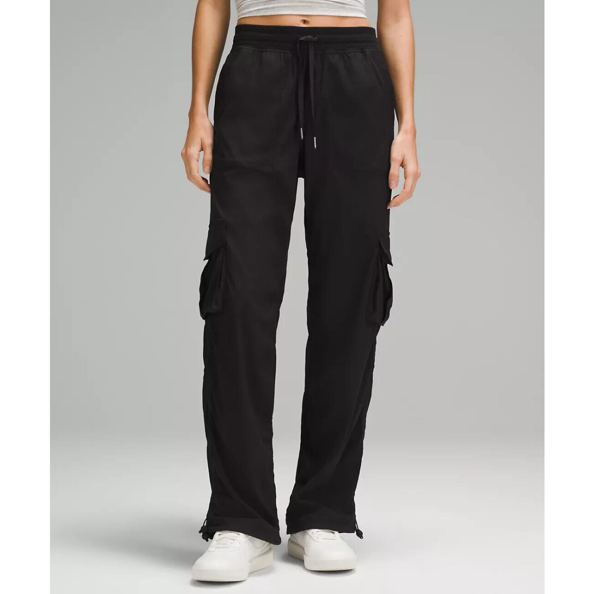 Lululemon Dance Studio Relaxed Fit Mid Rise Cargo Pant - Retail Black