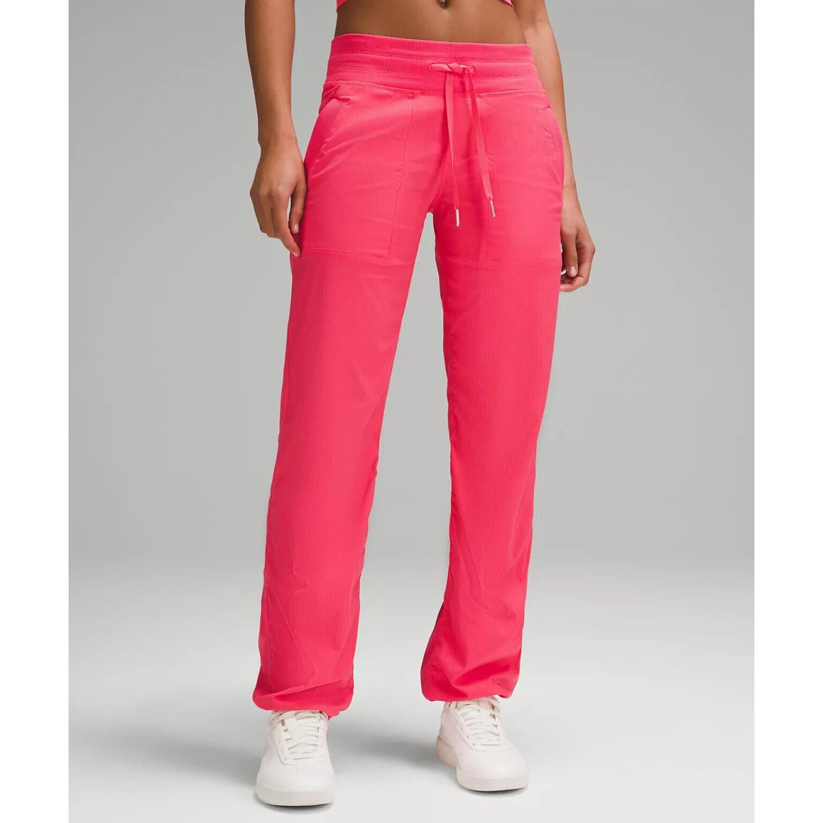 Lululemon Dance Studio Mid-rise Pant Regular Glaze Pink Size 6. LW5ENOR