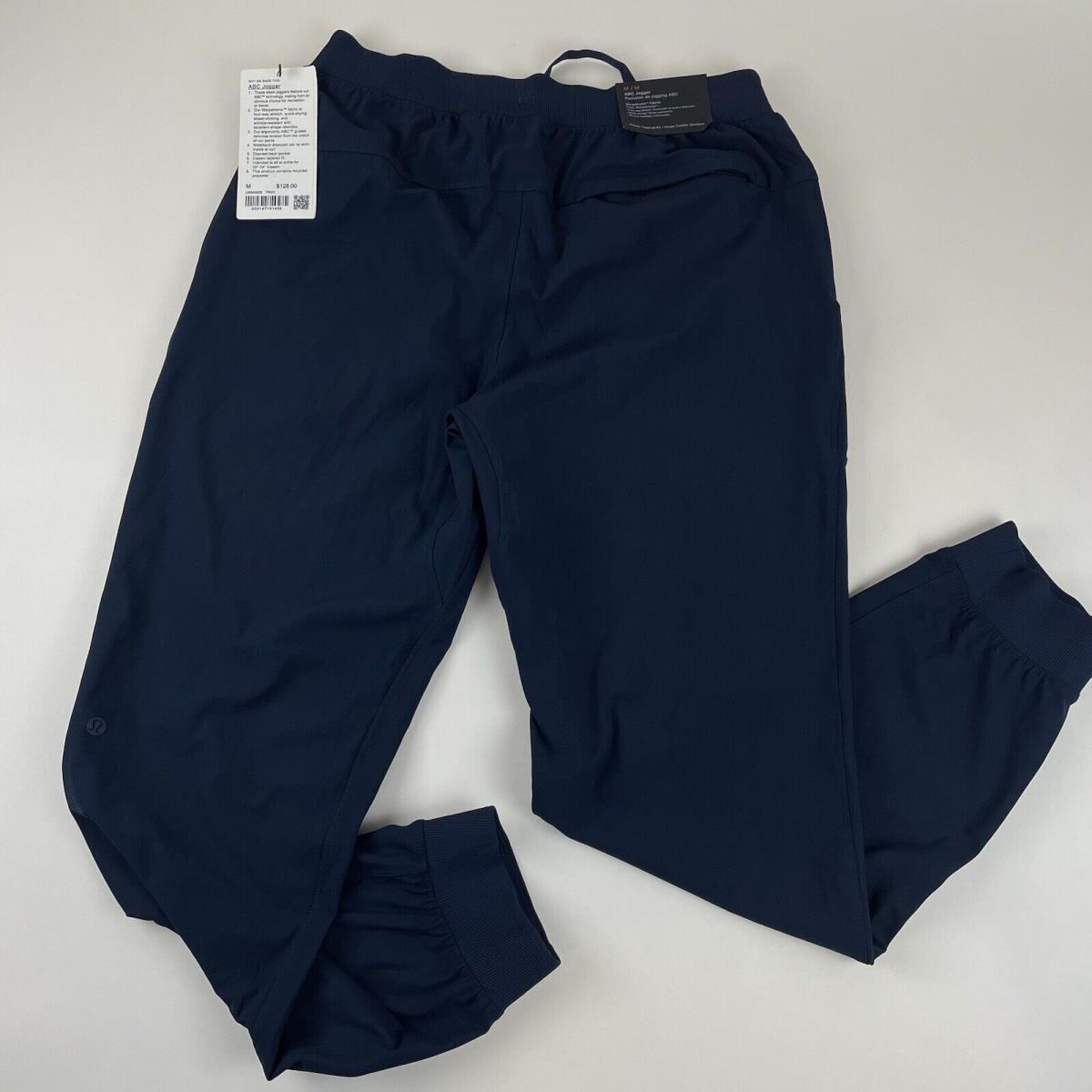 Lululemon Abc Men Medium Jogger Pants True Navy