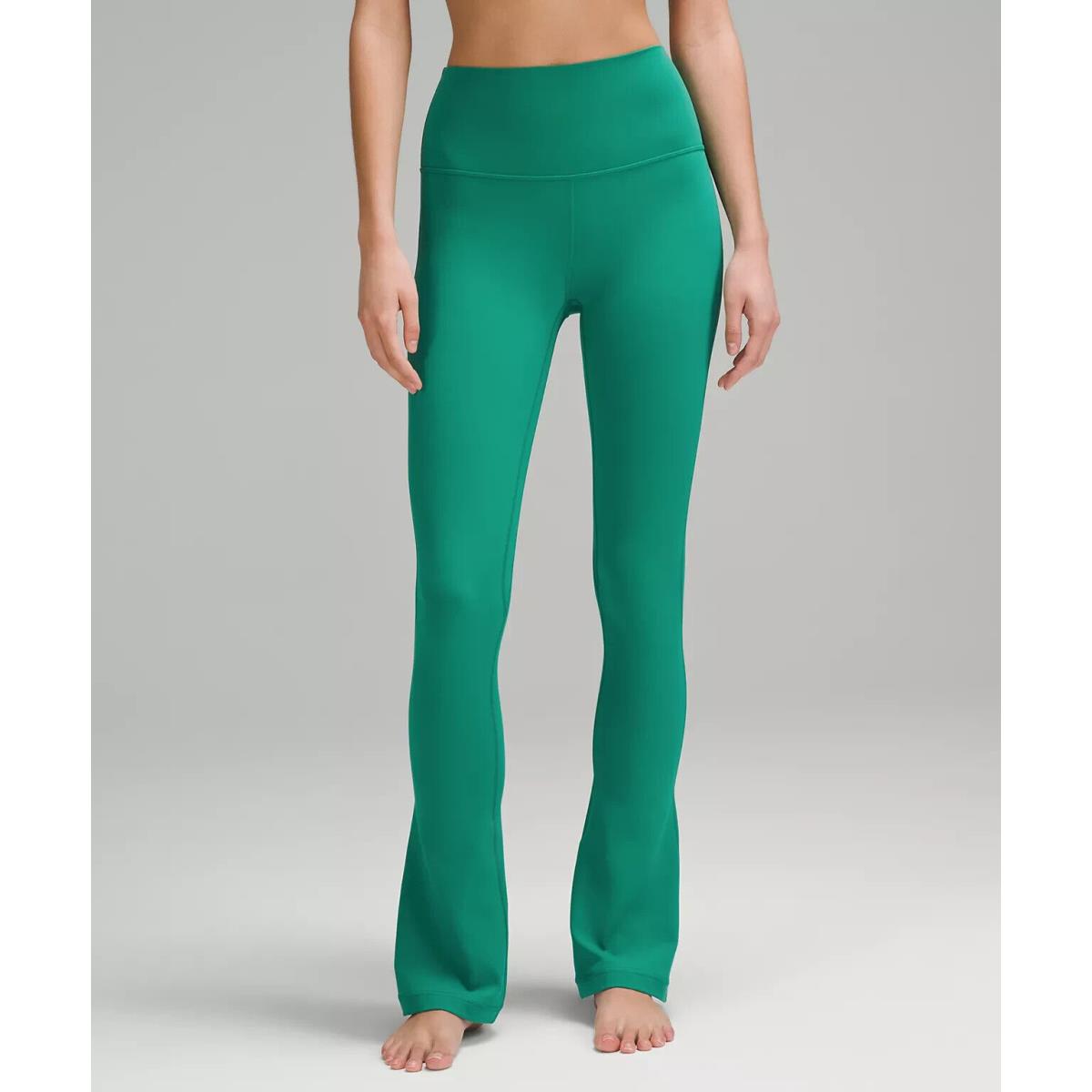 Lululemon Align High-rise Mini-flared Pant Extra Short Cascadia Green Size 6