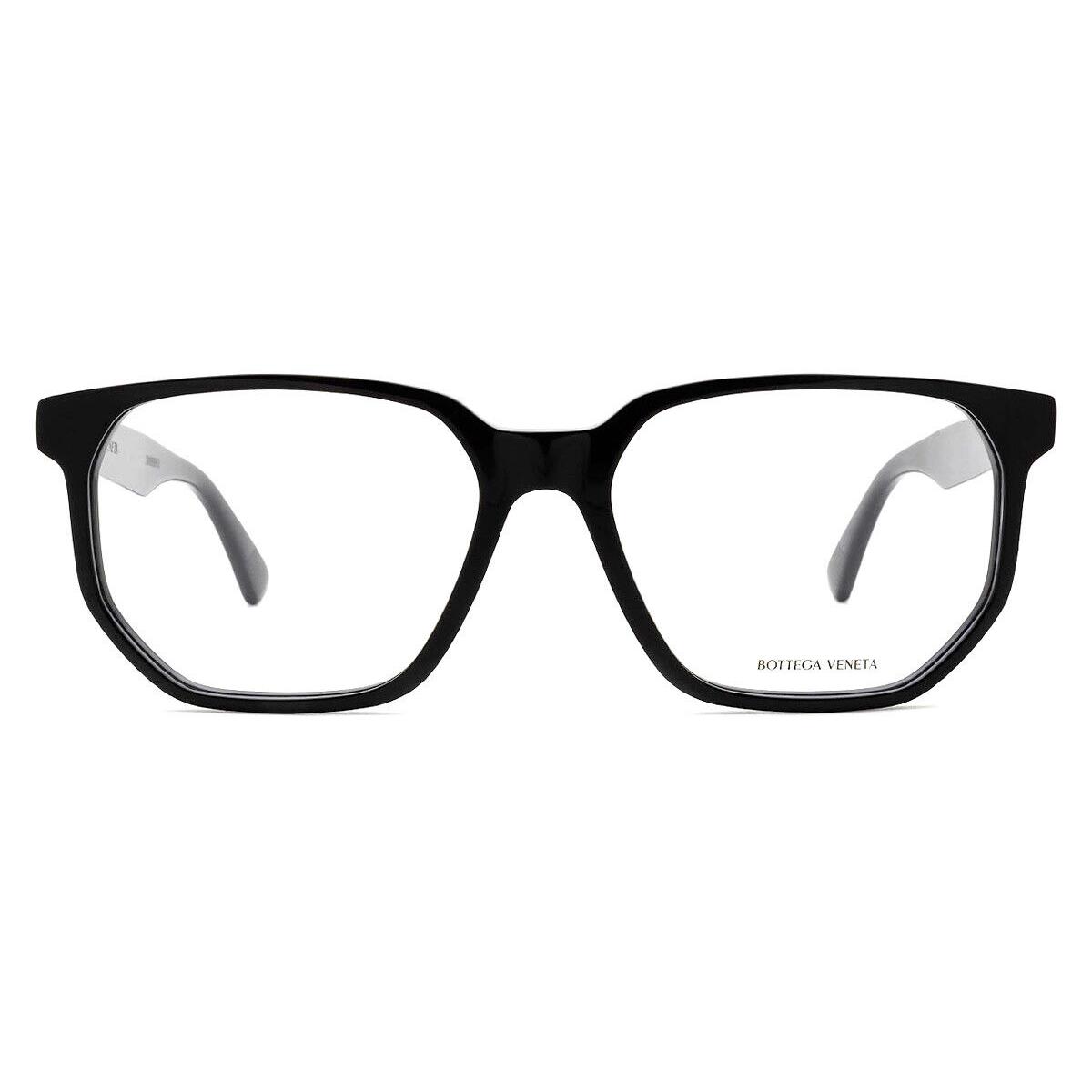 Bottega Veneta BV1097O Eyeglasses Unisex Black Geometric 54mm