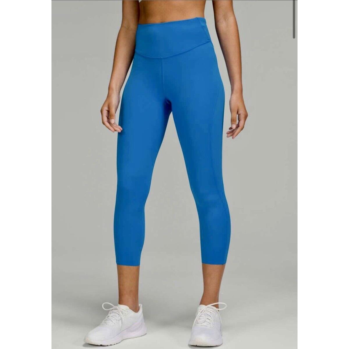 Lululemon Base Pace High-rise Crop 23 /size 6/NWT/ Poolside/