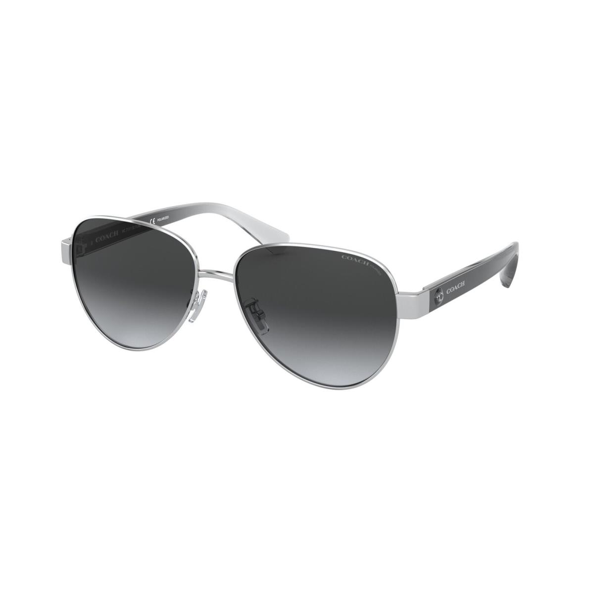 Coach 7111 L1128 Sunglasses 9001T3 Silver