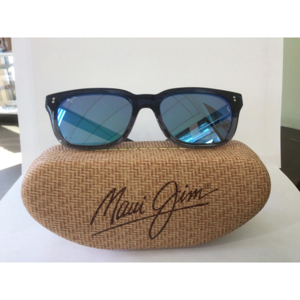 Maui Jim 894-03 54/19 Blue Hawaii Likeke to Grey Gradient